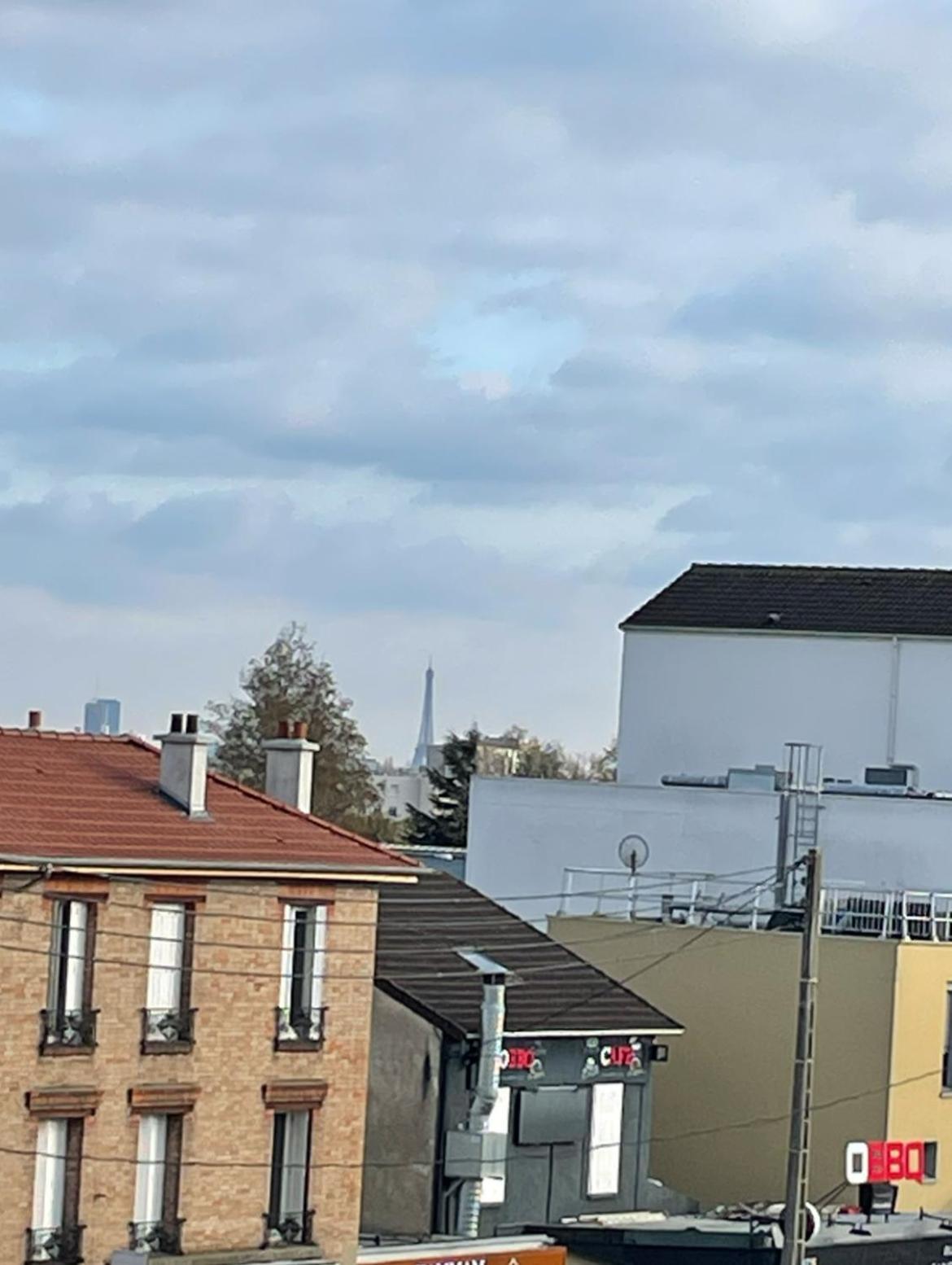 Appartement Cosy Pres De Paris Avec Vue Sur La Tour Eiffel - Parking & Wifi Argenteuil Kültér fotó